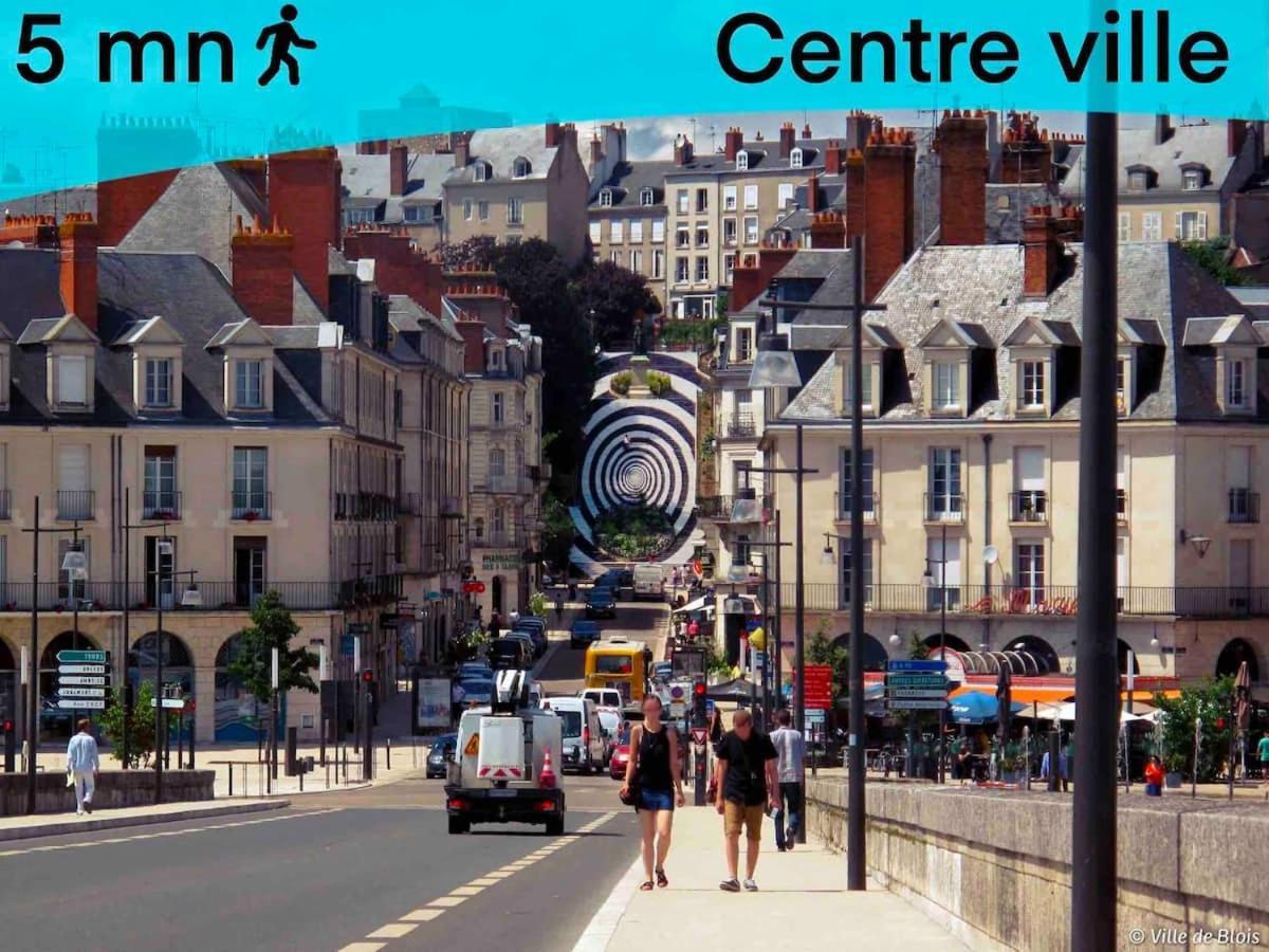 Appart Sweet Hyper Centre 5Min Chateau Et Gars Blois Exteriér fotografie